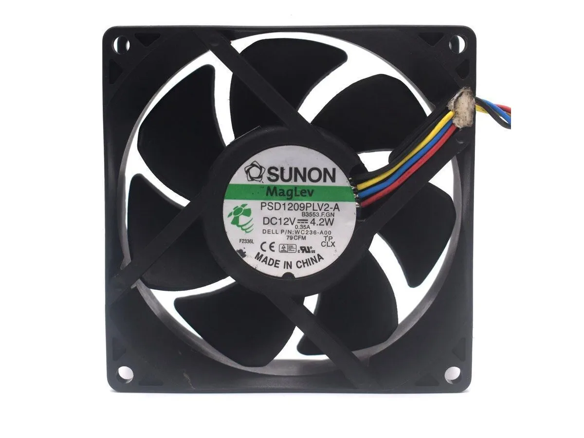 Fans Fans PSD1209PLV2-A 92 mm 12 V 4.2 W 9232 hydraulic bearing case fan — product photo