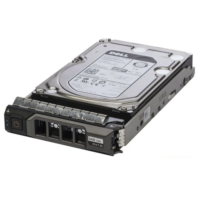 DELL DELL 8TB 7.2K SAS 3.5" 12Gb/s HDD with Tray — product photo