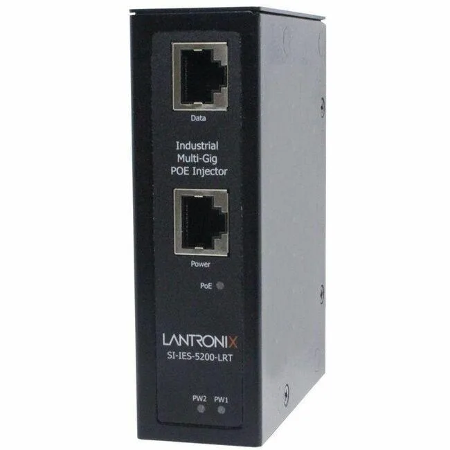 Lantronix Lantronix SI-IES-5200-LRT PoE++ injector 90W -40°C to +75°C — product photo