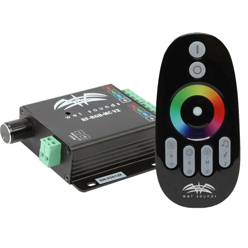 Wet Sounds RF RGB music controller with touch remote
