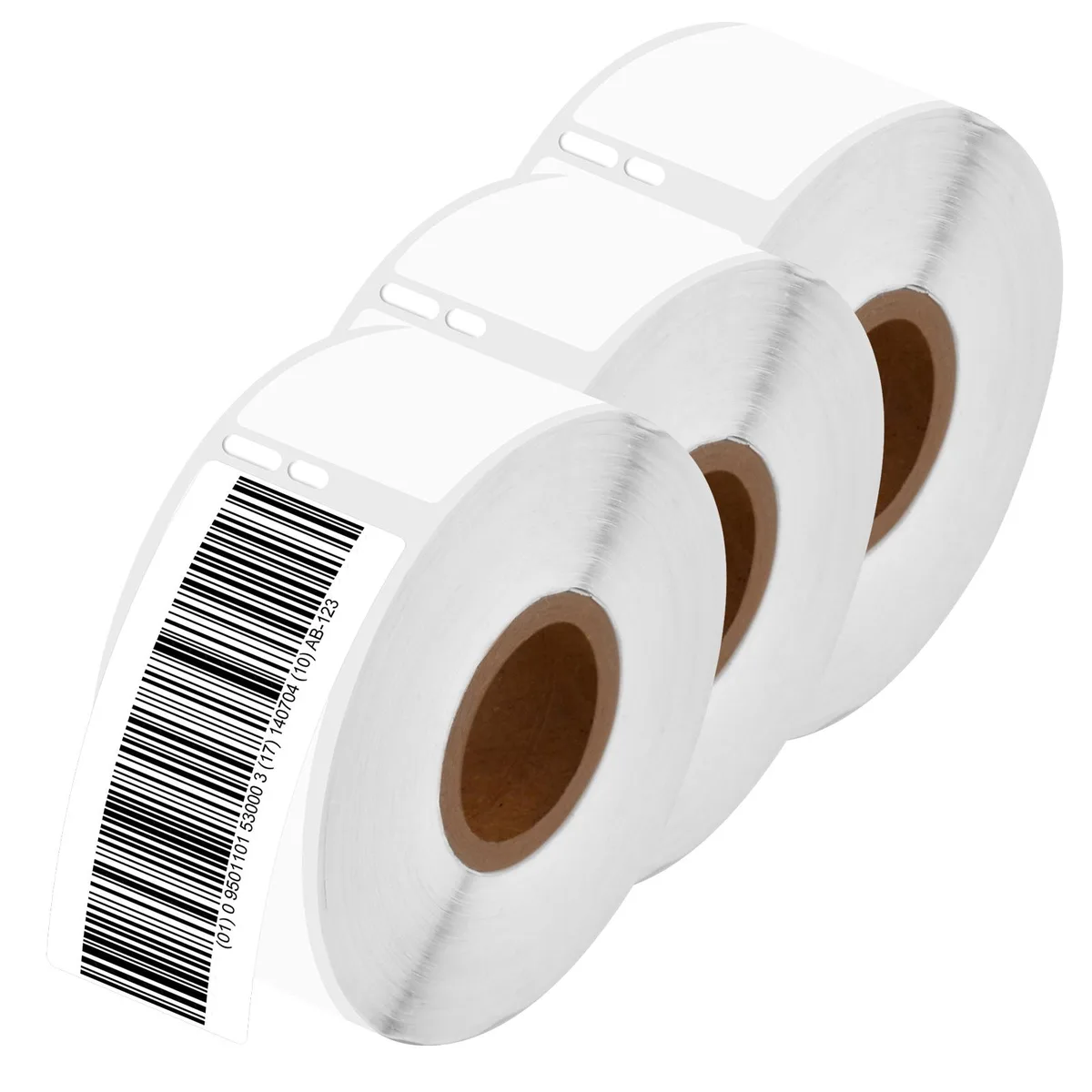 GREENCYCLE GREENCYCLE DM-30320 label 3 rolls 260 labels 28 x 89 mm — product photo