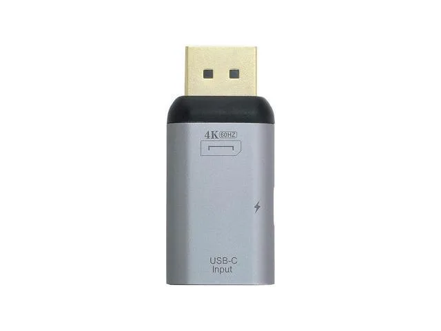 LORDWORLD LORDWORLD USB-C Female to DisplayPort Adapter 4K 60Hz 10Gbps USB 3.1 PD Charging — product photo