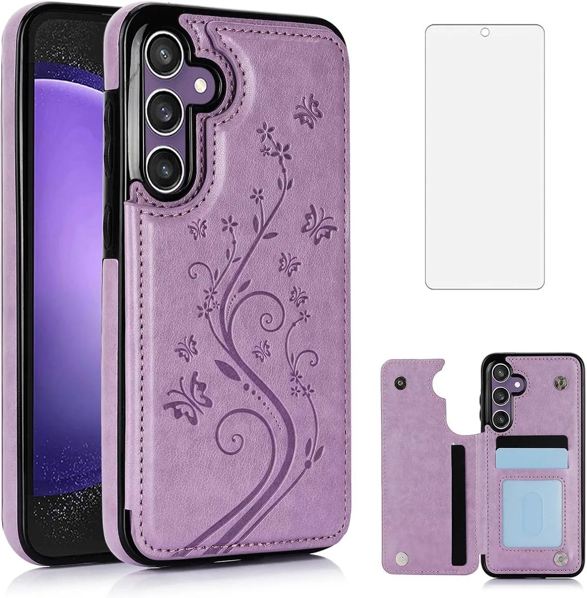 TAURKENAM TAURKENAM Samsung Galaxy S23 FE Case Purple — product photo