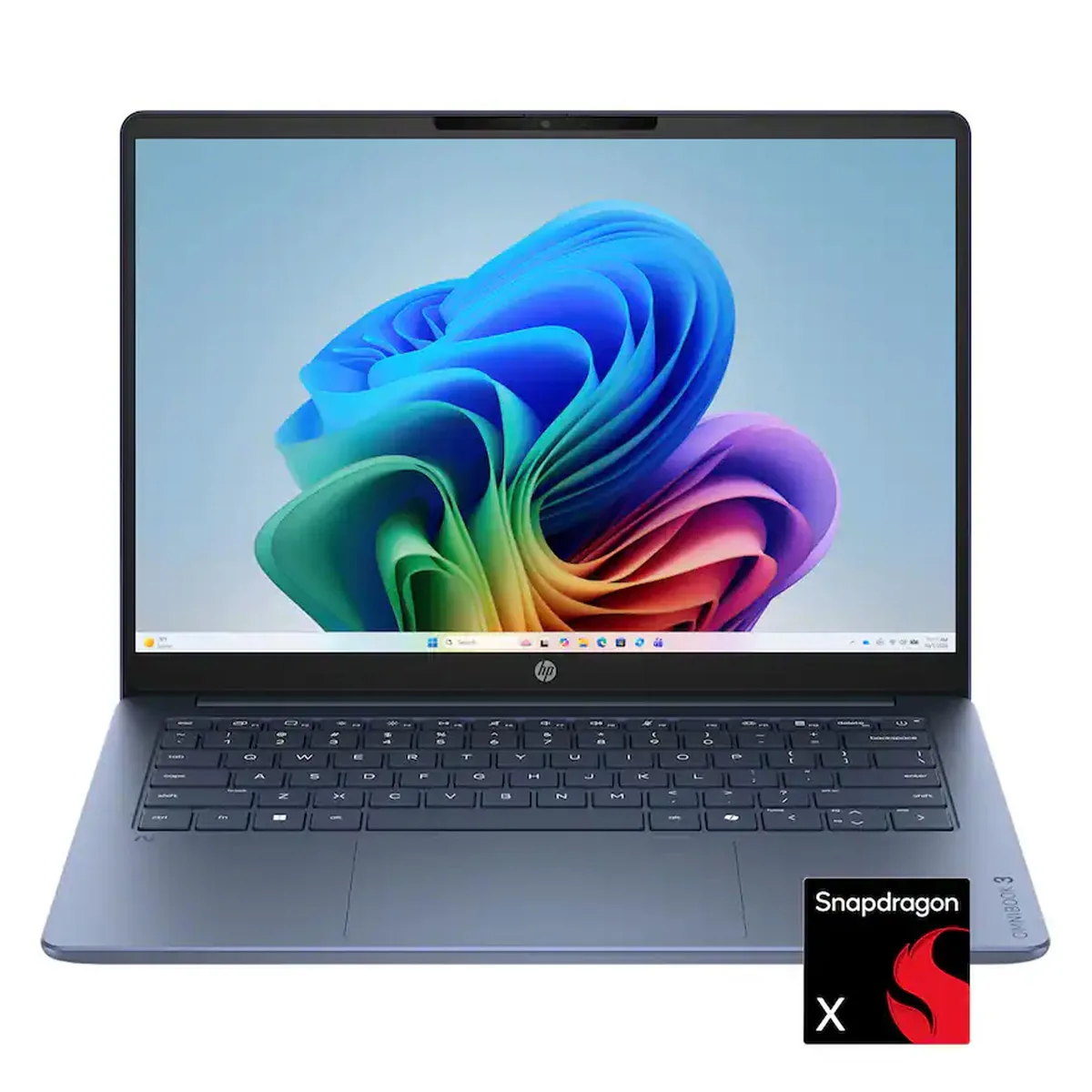 HP HP OmniBook 3 14" 2K Touchscreen Business Laptop Snapdragon X 16GB 512GB Starlit Blue — product photo