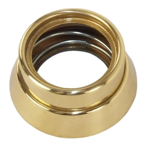 Em-D-Kay Padlocks Em-D-Kay Padlocks SPC3 Brass Spring Cylinder Collar Guard — product photo