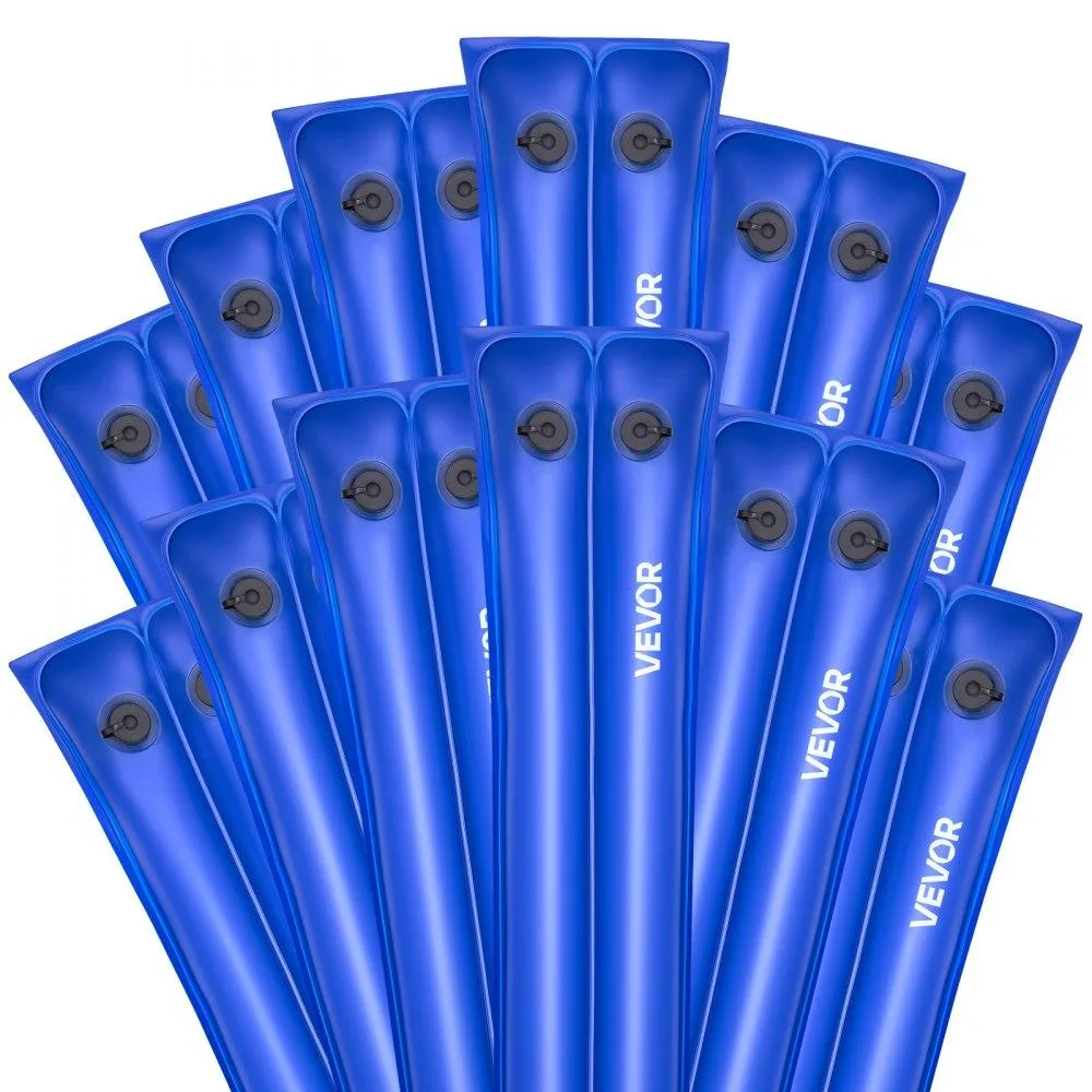 VEVOR VEVOR Pool Cover Water Bags 12 Pack 8 Ft Double Chamber Blue — product photo
