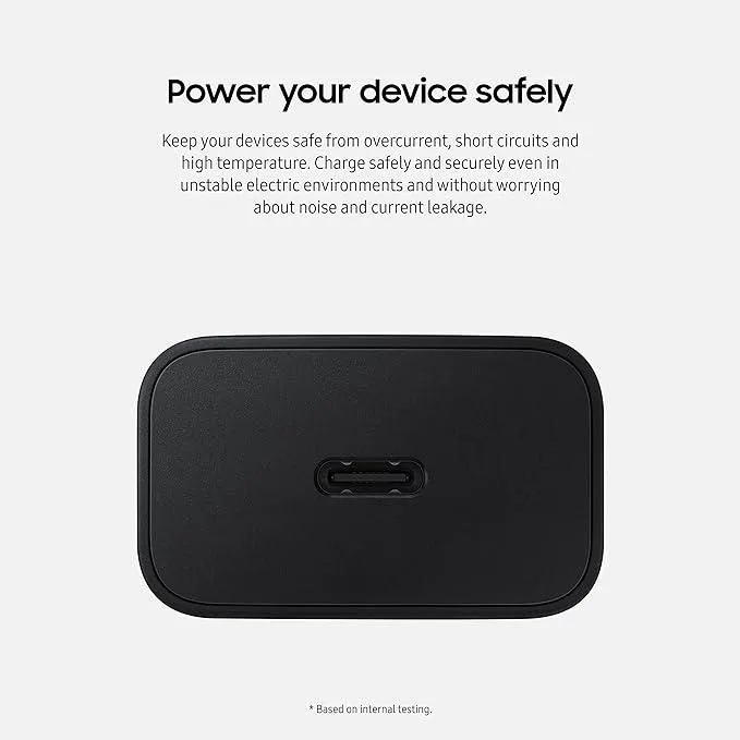 SAMSUNG SAMSUNG 15W USB-C Wall Charger Black — product photo