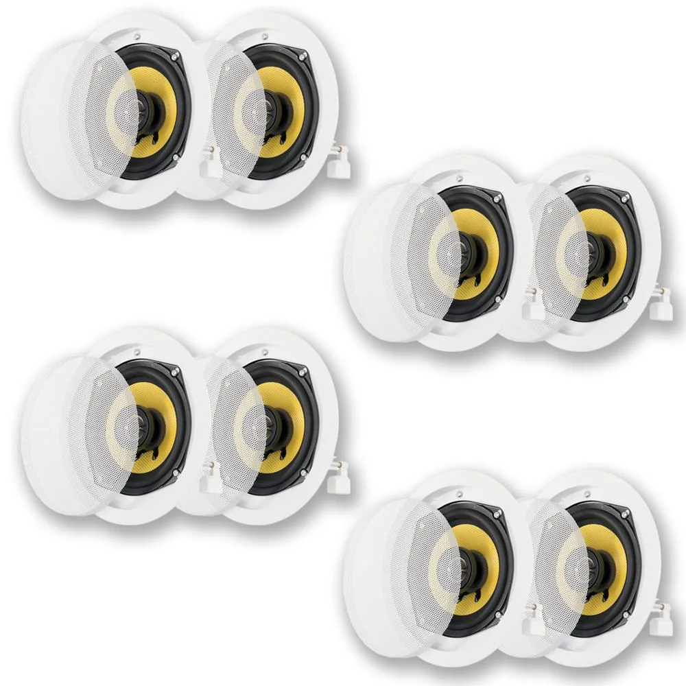 Goldwood Sound, Inc. Goldwood Sound, Inc. Acoustic Audio HD-5 In-Ceiling 8-Speaker Set — product photo