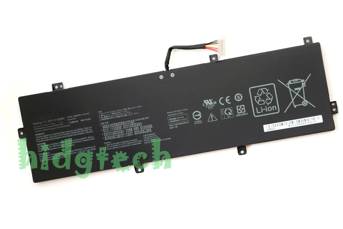 Beisite Beisite C31N1831 50Wh 11.55V laptop battery — product photo