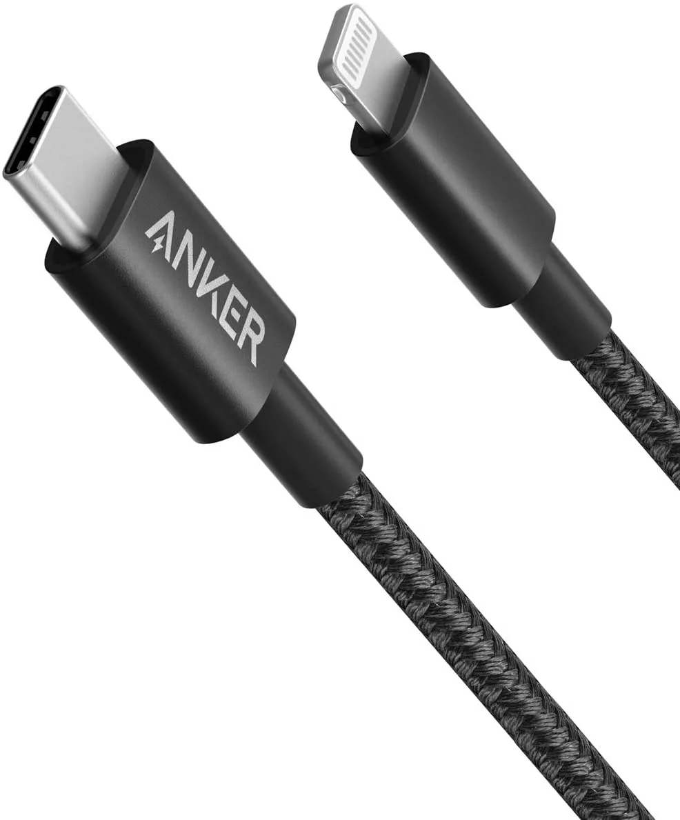 Anker Anker A8623 USB-C to Lightning Cable 3.3 ft Black — product photo