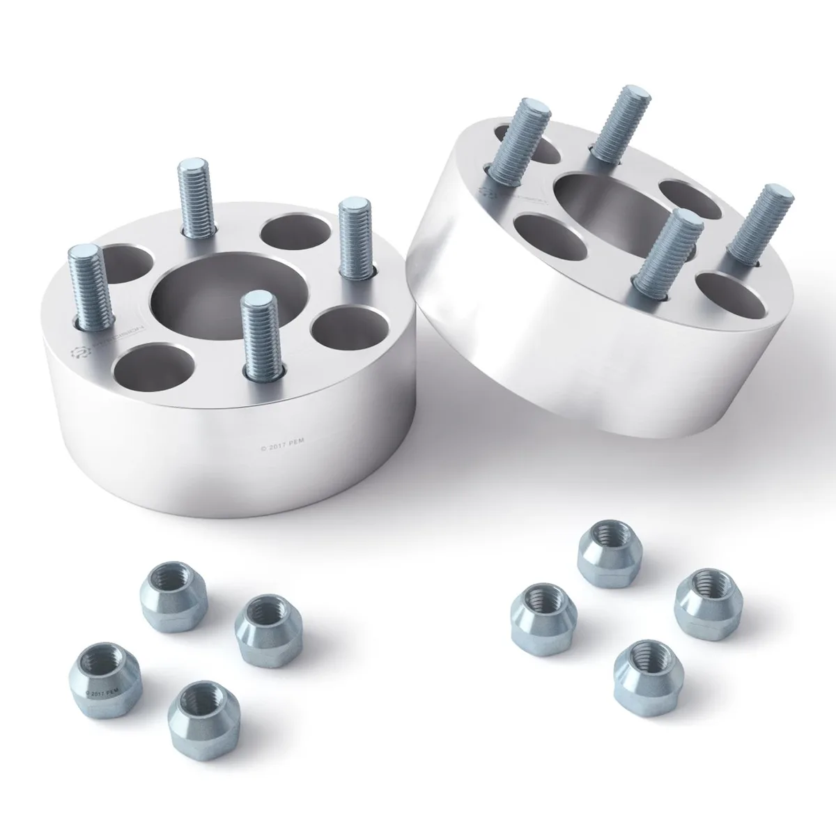 RockTrix RockTrix 50mm 4x101.6 Wheel Spacers 68.5mm Bore 12x1.25 2pcs — product photo