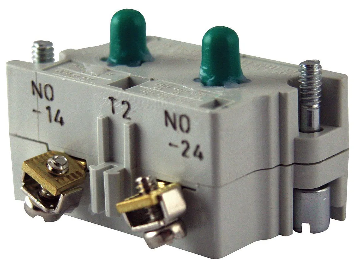 Eaton Eaton 10250T2 Contact Block 2NO 30mm Gray E34 — product photo