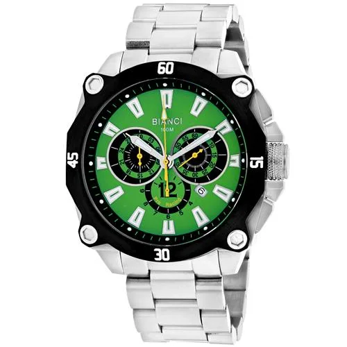 Roberto Bianci Roberto Bianci Enzo RB71012 49 mm Green Dial Chronograph Sapphire 10 ATM — product photo