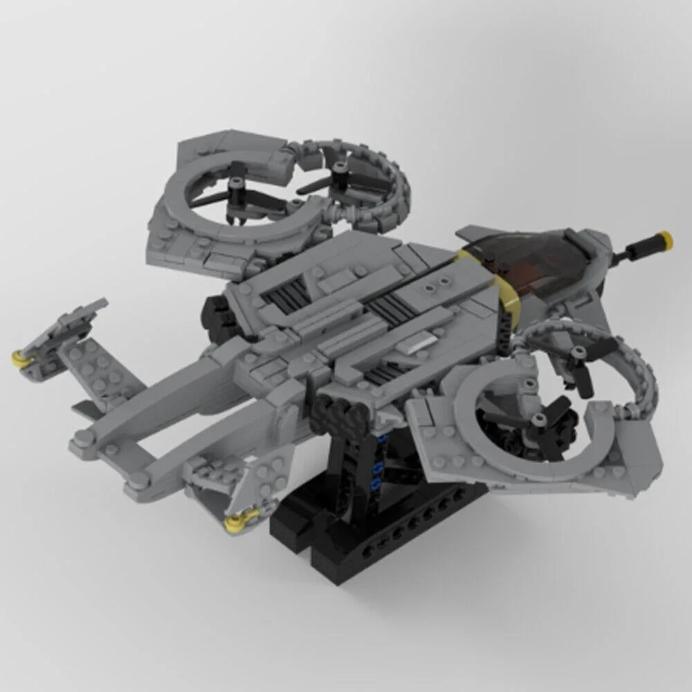ZITIANYOUBUILD ZITIANYOUBUILD MOC-133144 Sci-fi Helicopter 740 Parts — product photo