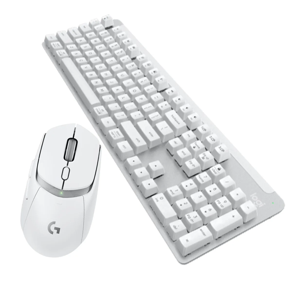 Logitech Logitech K865 Slim Wireless Keyboard &amp; G309 Mouse Set (White) — product photo