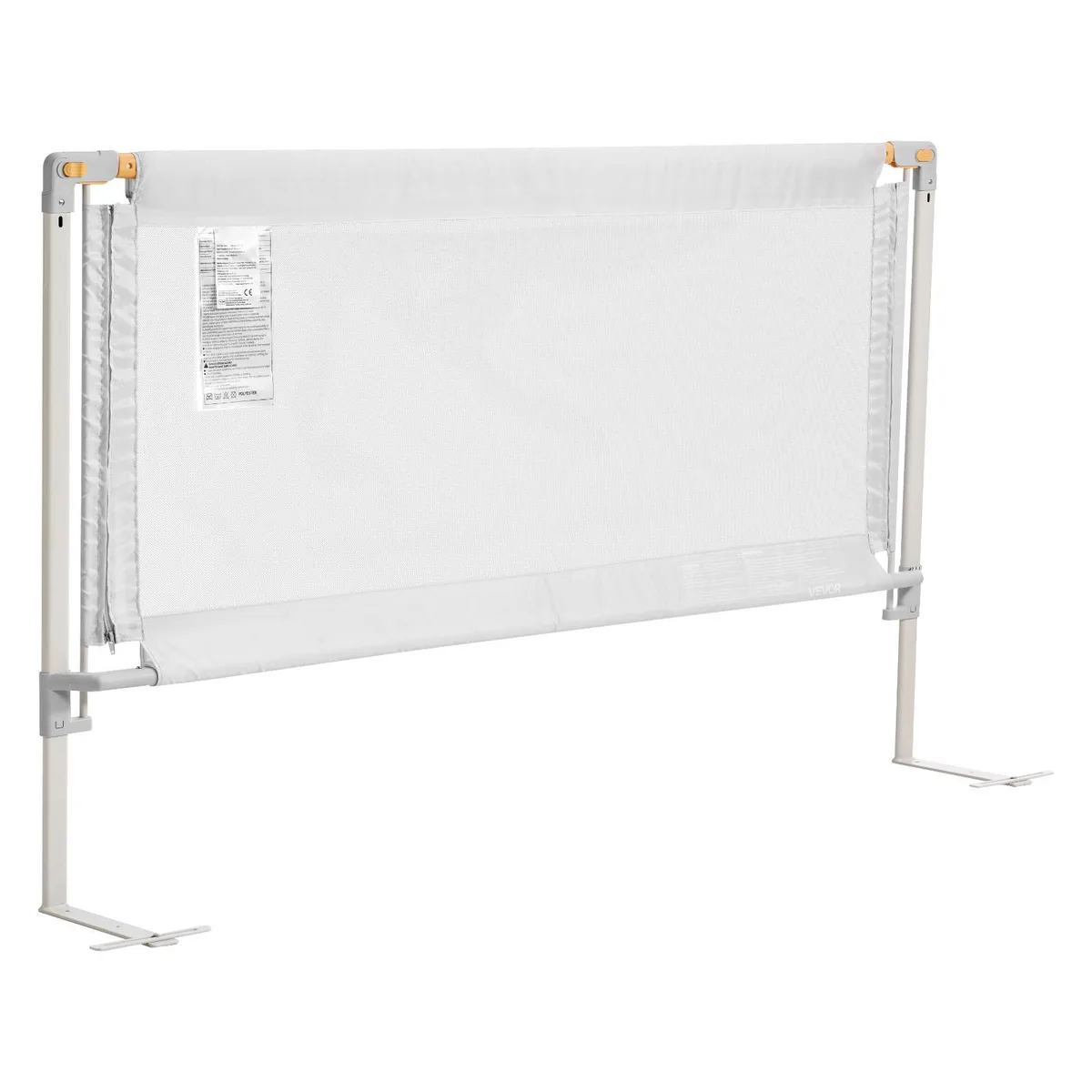 VEVOR VEVOR Bed Guard Rail 3-Piece 2000×620 mm Grey — product photo