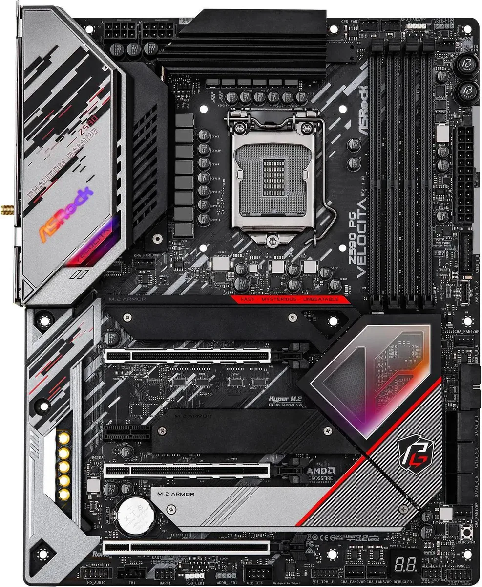 ASRock ASRock Z590 PG VELOCITA Intel motherboard — product photo