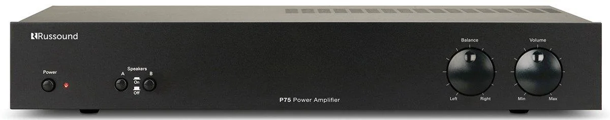 Russound Russound P75 2-Channel Amplifier 75W Dual Source Bridgeable to 160W — product photo