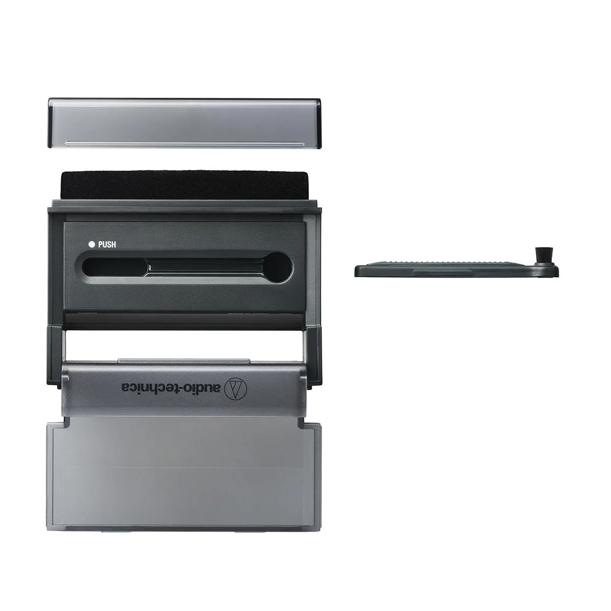 Audio-Technica Audio-Technica AT6028 3-in-1 Record Cleaning Tool with Cover Stand — product photo