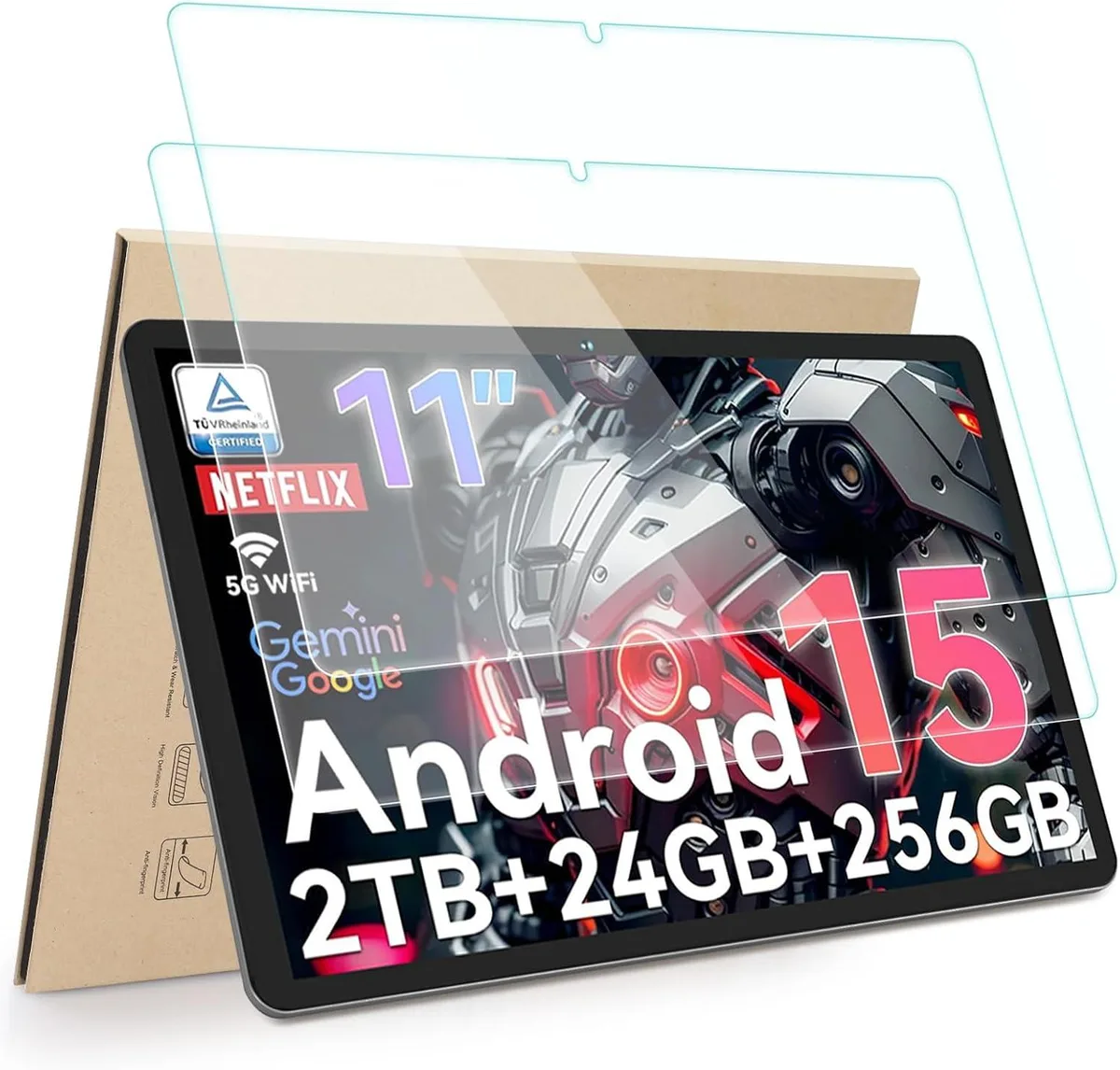Leelbox Leelbox Screen Protector 2-Pack TABWEE T50 T90 W90 11 — product photo