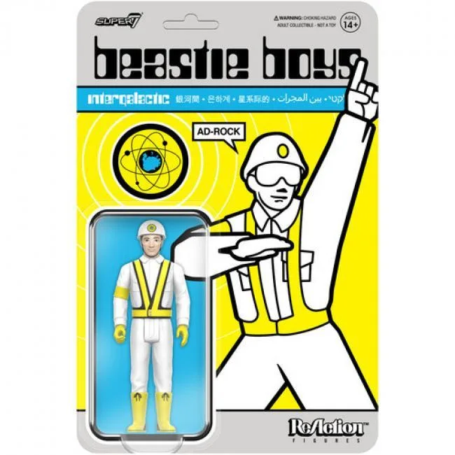 Super7 Super7 RE-BBOY-08501 Beastie Boys Ad-Rock Intergalactic Crossing Guard 3.75 inch Action Figure — product photo