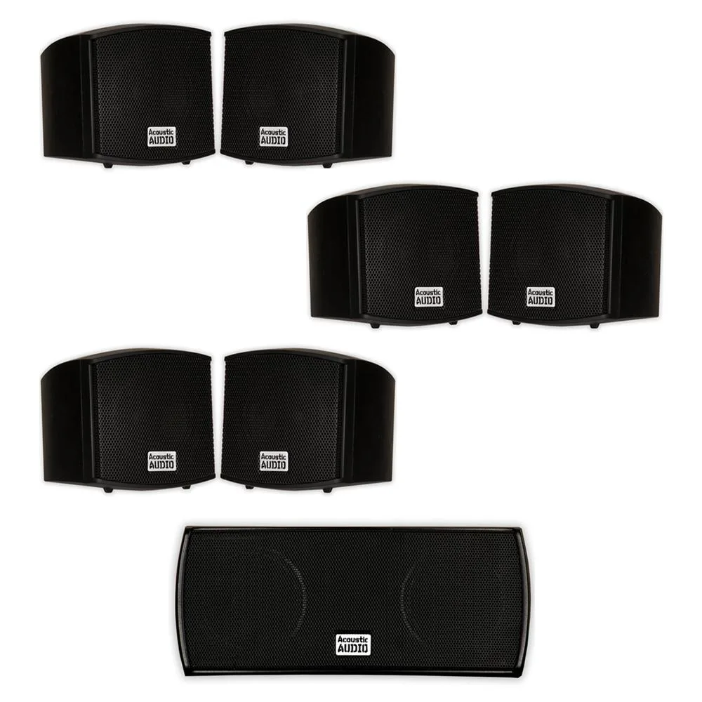 Goldwood Sound, Inc. Goldwood Sound Acoustic Audio AA321B &amp; AA32CB 7 Speaker Set — product photo
