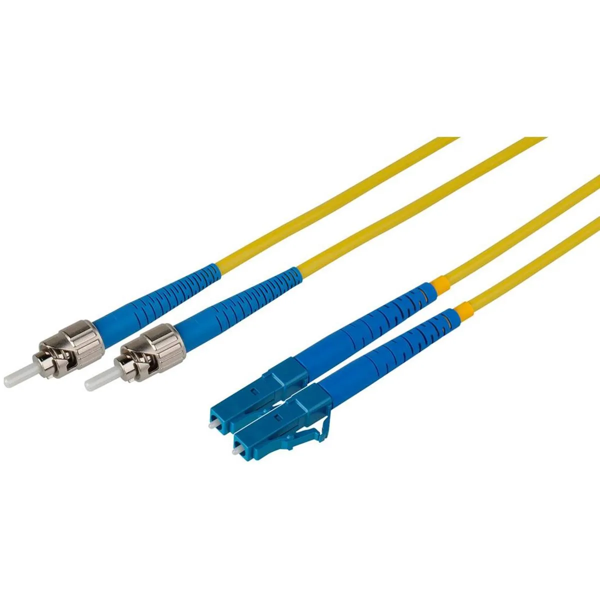 Camplex Camplex Singlemode Duplex ST to LC Fiber Optic Patch Cable Yellow 1m 3.28ft 9/125u — product photo