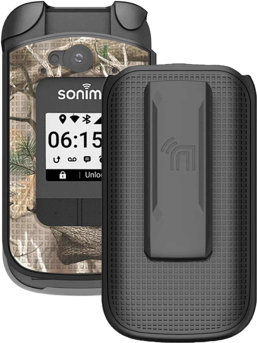 Nakedcellphone Nakedcellphone XP3900 Case &amp; Holster Combo 13-position clip — product photo
