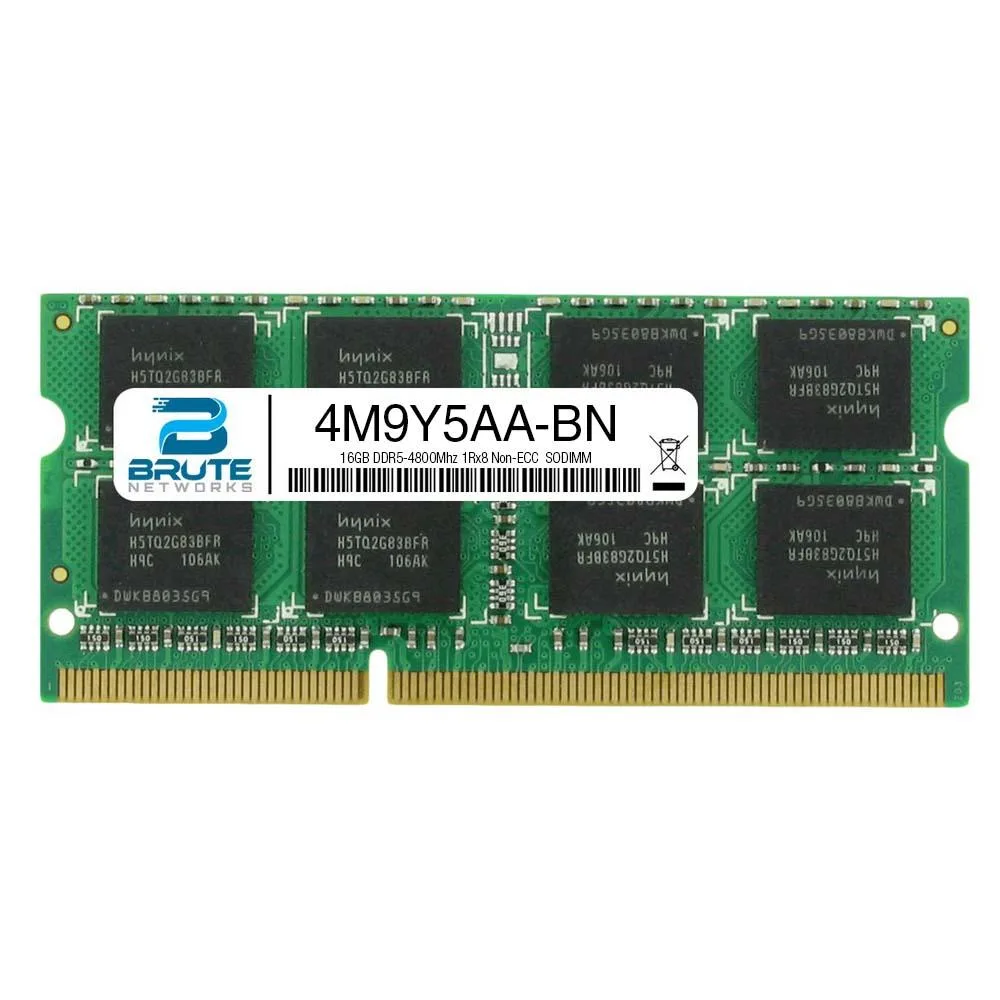 Brute Networks Brute Networks 16GB DDR5-4800 1Rx8 Non-ECC SODIMM server RAM — product photo