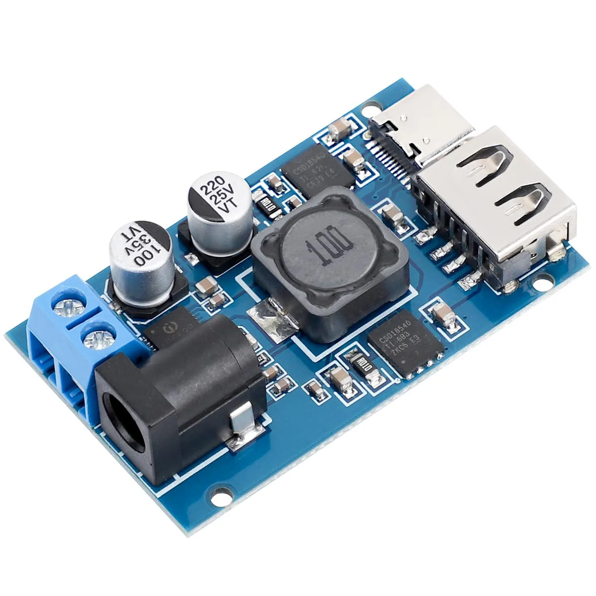 KEHIPI KEHIPI Buck Converter 8.2V-32V to 3V-20V 4.8A USB-C Power Adapter — product photo