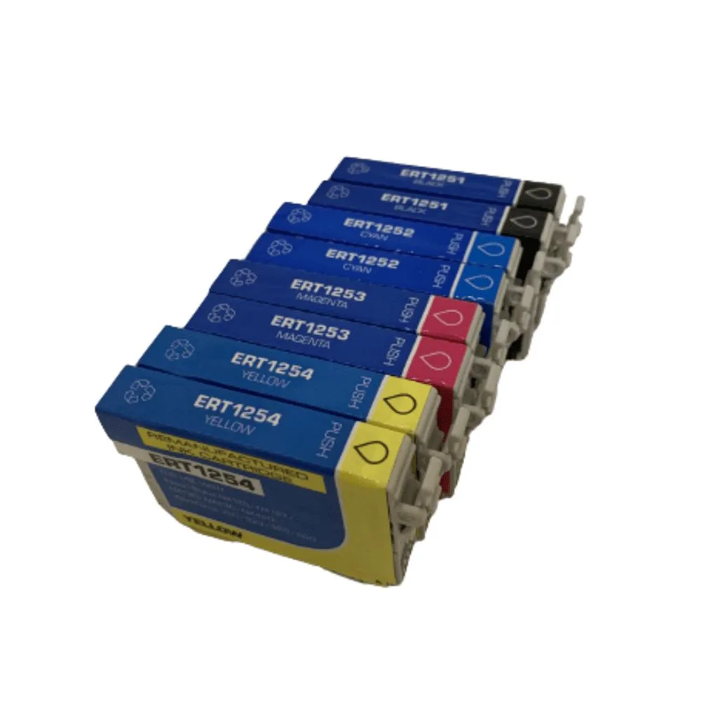 Ninestar Technology Ninestar Technology 124 8 Pack Ink Cartridge (Black x2 Cyan x2 Magenta x2 Yellow x2) — product photo