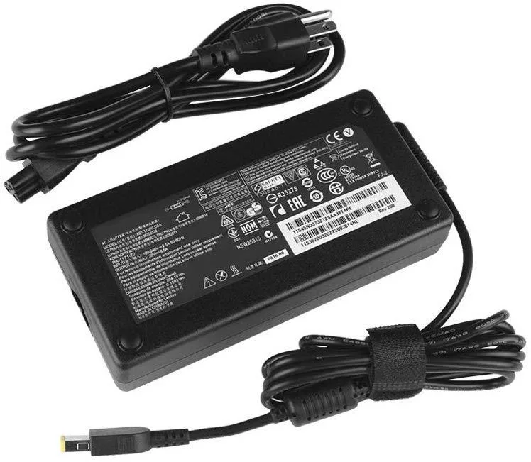 xuanlan xuanlan 20V 8.5A 170W AC Adapter Square Yellow US Plug — product photo