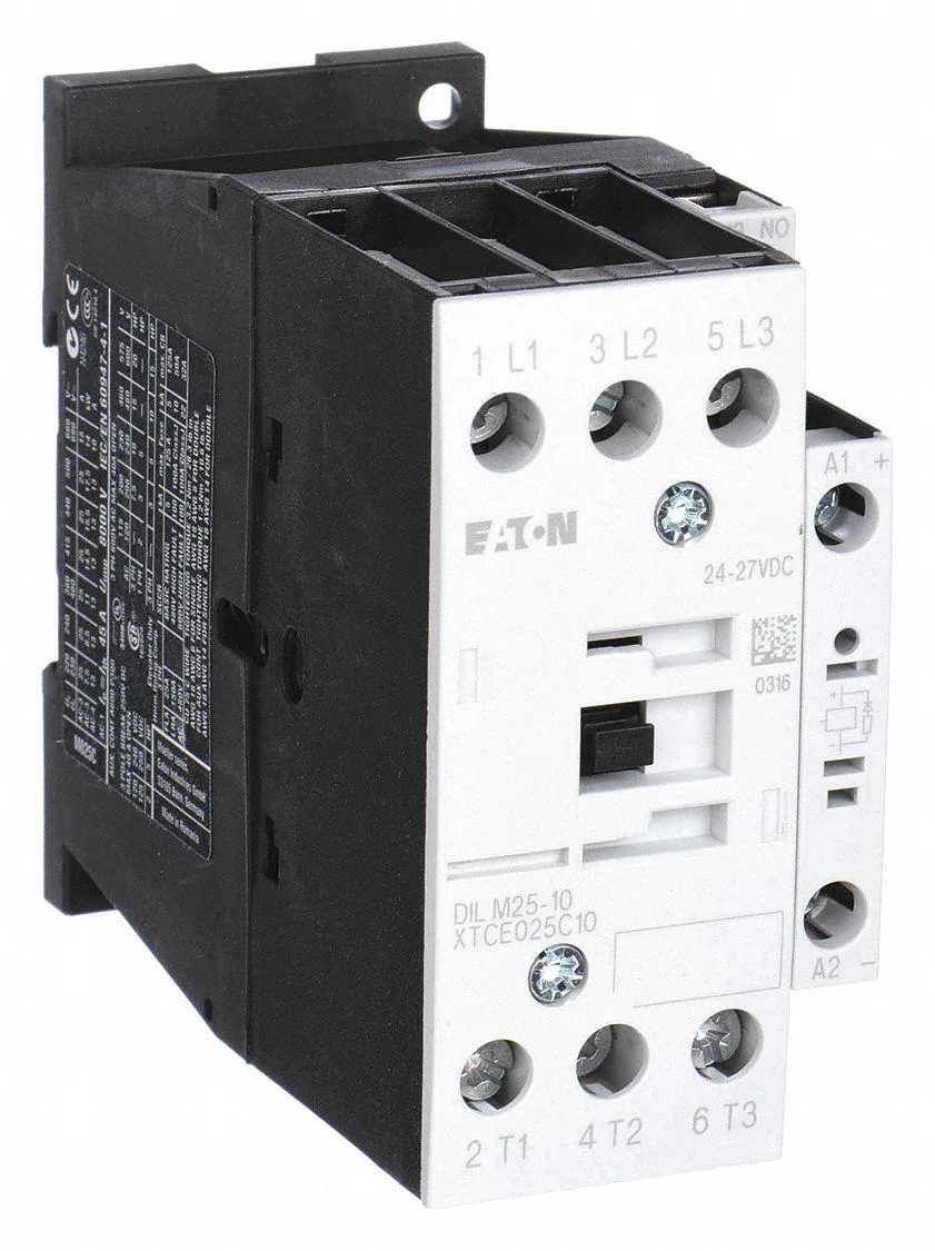 Eaton Eaton XTCE025C10B IEC Magnetic Contactor 25A 240V AC 3P Non-Reversing 1NO — product photo