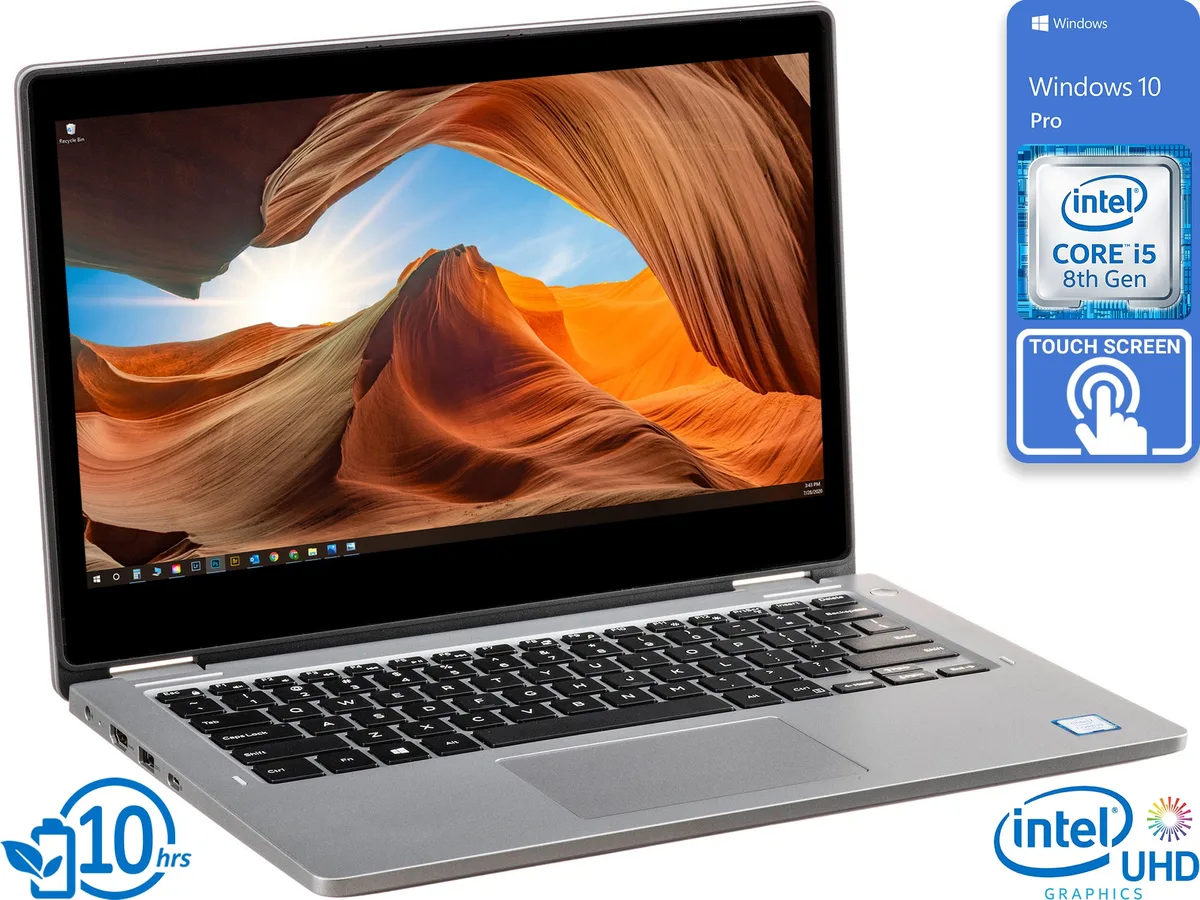 DELL DELL 3310 2-in-1 laptop i5-8265U 8GB 512GB NVMe 13.3" FHD Touch Windows 10 Pro — product photo