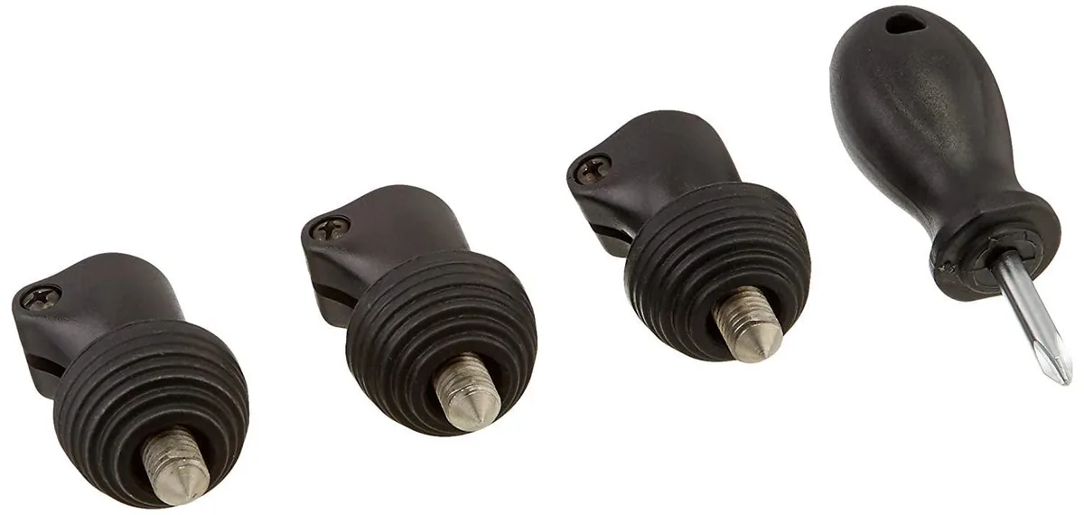 Manfrotto Manfrotto 116SPK3 Reversible Rubber/Metal Spiked Feet Set of 3 for 190CXPRO4 Tripod — product photo