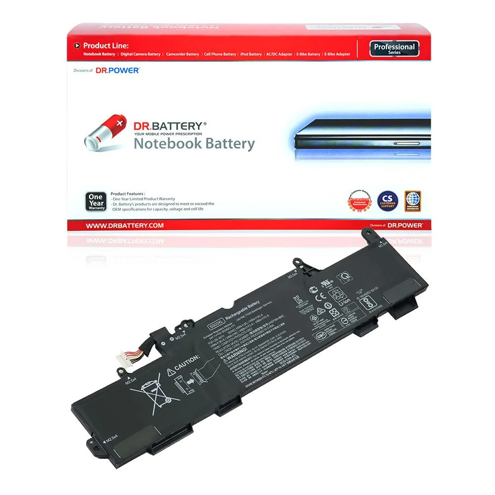 Dr. Battery Dr. Battery 933321-855 laptop battery 50Wh 11.55V 4330mAh for HP EliteBook ZBook — product photo