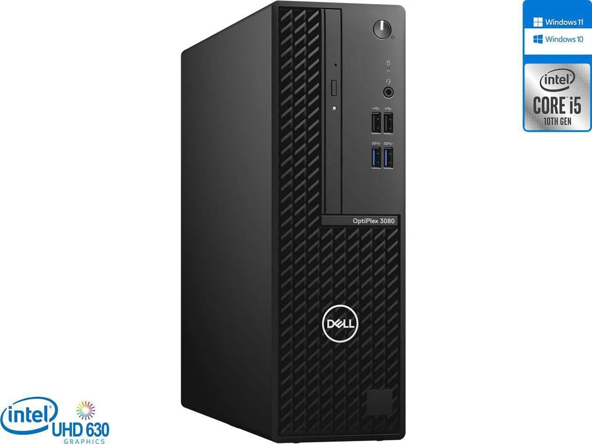 DELL DELL OptiPlex 3080 SFF desktop PC i7-10700 64 GB DDR4 512 GB M.2 SSD + 1TB SSD — product photo