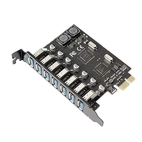 Fervit Fervit 7 Port PCI-E to USB 3.0 Hub Expansion Card — product photo