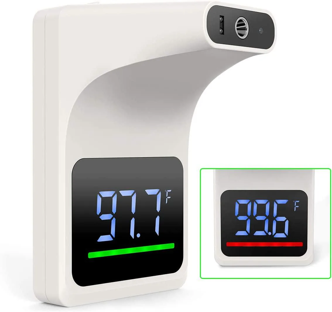BONAEVER BONAEVER Wall Mounted Infrared Forehead Thermometer White — product photo