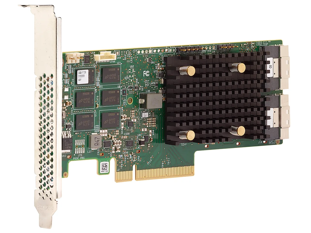 Broadcom Broadcom 05-50077-00 MegaRAID 9560-16i RAID controller PCIe 4.0 x8 — product photo