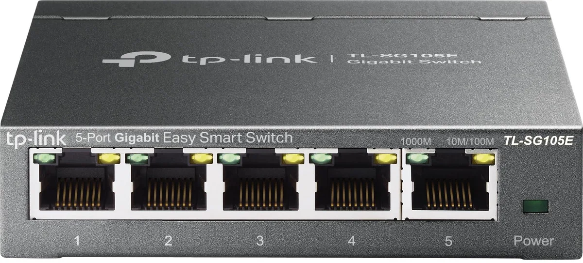  NETGEAR ProSafe 5-Port Gigabit Easy Smart Switch TL-SG105E — product photo