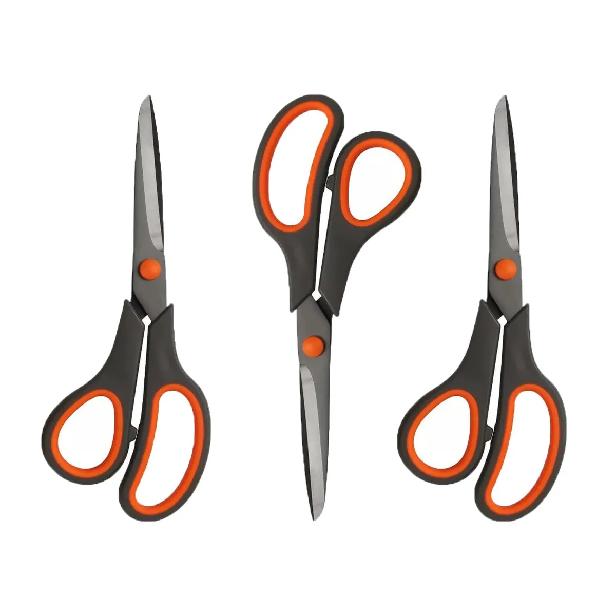  DPWZTIA AAAAAAA 8 Inch Craft Scissors 3-Pack PTFE-Coated — product photo