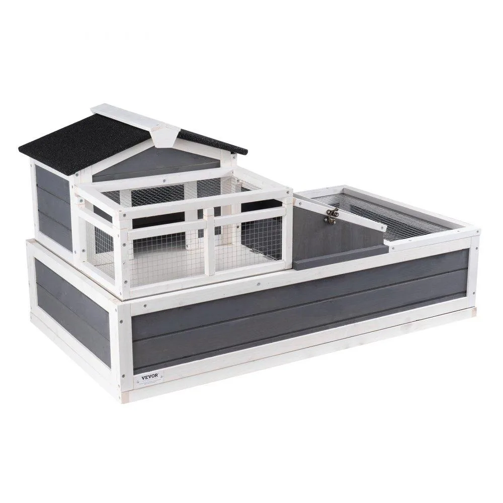 VEVOR VEVOR TY-P1052 3-Room Tortoise House 44" x 25.6" x 24 — product photo