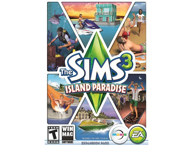 Electronic Arts Electronic Arts The Sims 3 Plus Island Paradise pc game — product photo
