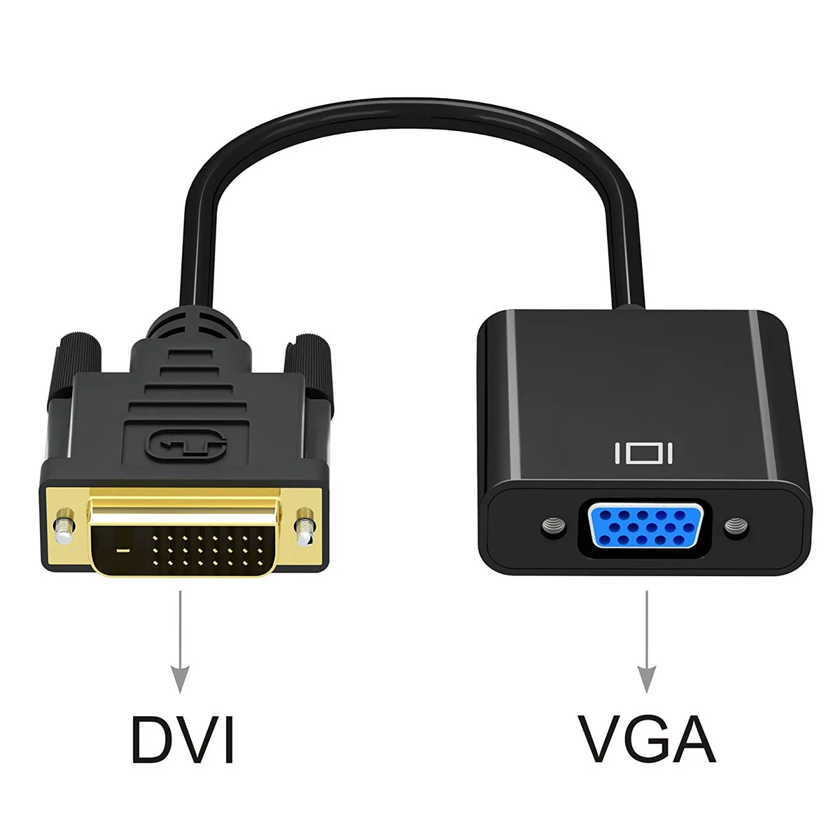 ESTONE ESTONE DVI-D 24+1 to VGA Male-Female 1080p Converter — product photo