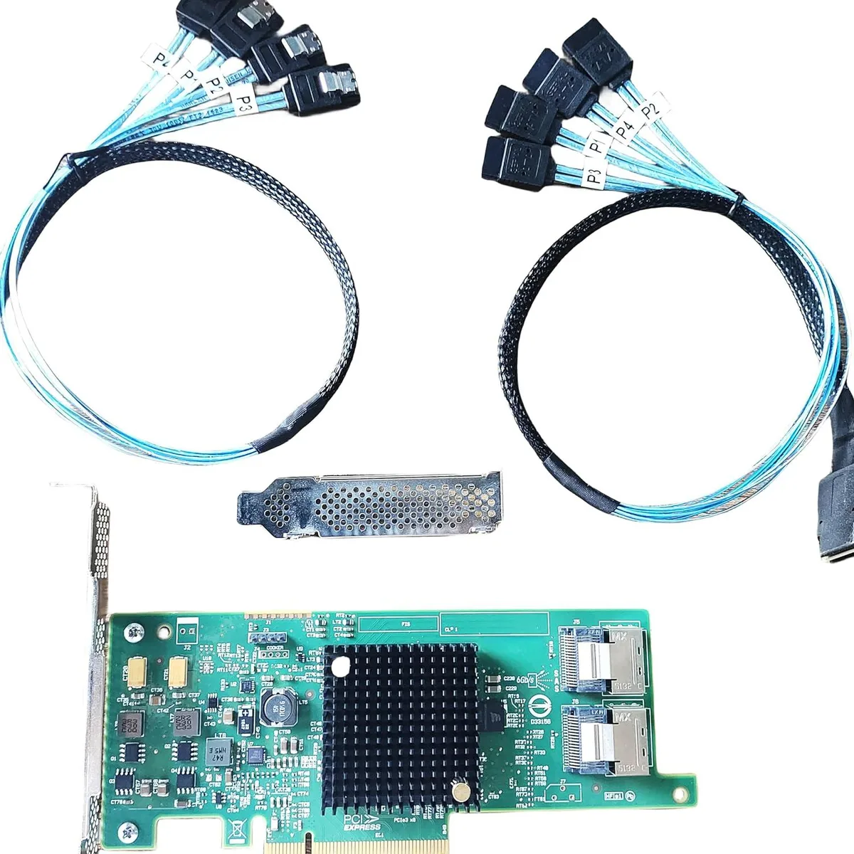 LSI LSI 9207-8i 6Gbps SAS 2308 PCIe 3.0 HBA IT Mode 8-port 2x SFF-8087 — product photo