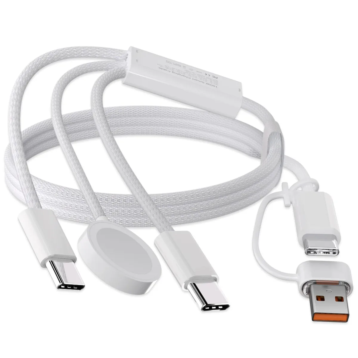 Chopmate Chopmate 100W 3-in-2 USB-C Cable with Watch Charger — product photo