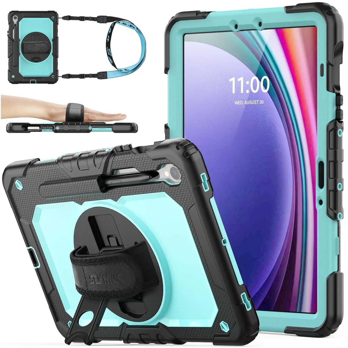 BoYata BoYata 2 in 1 Accessory for Samsung Galaxy Tab S10 Lite S10 FE S9 FE S9 10.9 11 inch SkyBlue — product photo