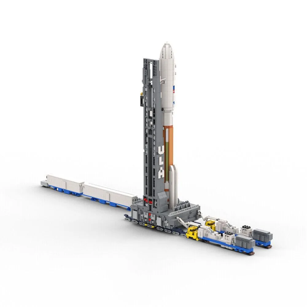 ZITIANYOUBUILD ZITIANYOUBUILD MOC-128611 Rocket Launch Pad 3429 Pieces 1:110 Scale — product photo