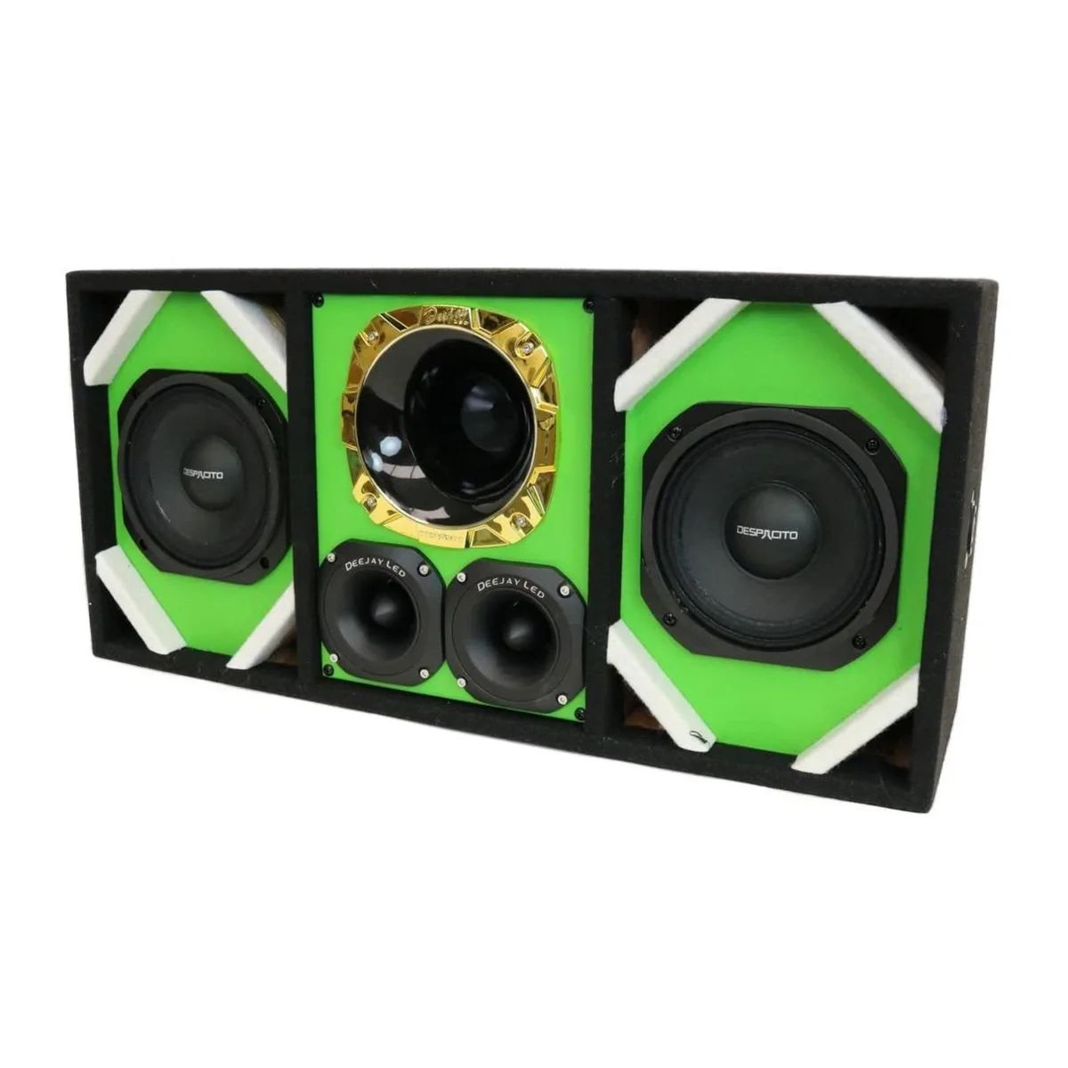Deejay LED Deejay LED TBH6GREEN Loaded Box Green — product photo
